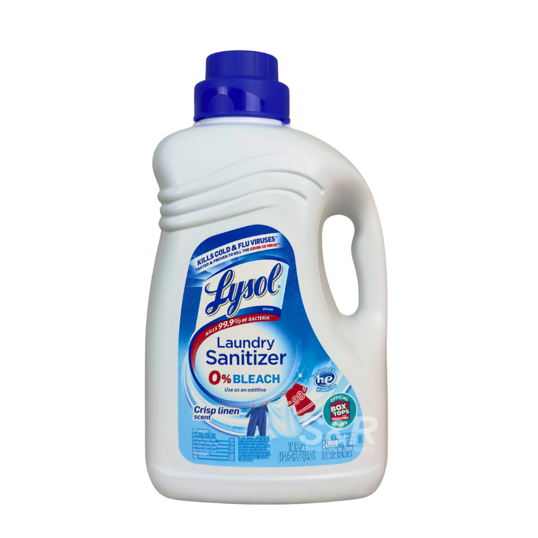 Lysol Crisp Linen Laundry Sanitizer 4.43L